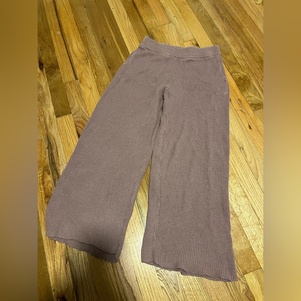 Free People Beach Cropped Sweater Pants